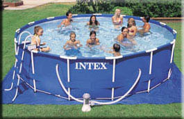 intex metal frame pools